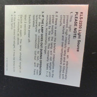 Used KMI KLS-2250 Borescope Fiberscope Light Source
