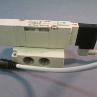 SMC Corporation SV33005W1U03N Solenoid Valve (NSV3B34) w/Subplate