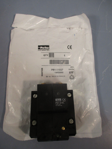 PARKER PNEUMATIC VALVE INTERFACE HEAD UNIT PS1E1027