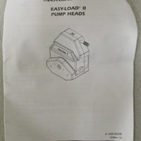 Masterflex EasyLoad II Pump Head 7720080 1/2" Shaft Diameter