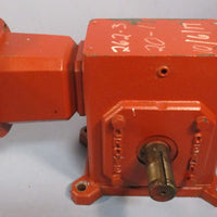 Grove Gear TM12623 Gear Reducer Flexaline 20:1 Ratio 2.39 input HP right output