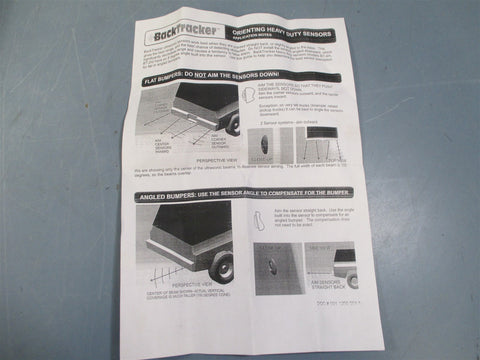 Backtracker BT4H Heavy Duty Parking Sensor  New