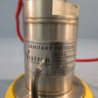 VIATRAN 3505AM6HBA20 SANITARY PRESSURE TRANSMITTER 0-100PSI