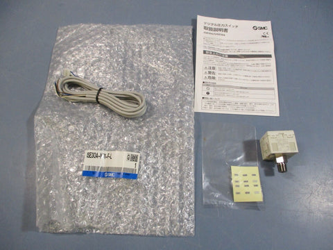 SMC ISE30A-N01-F-L Pressure Switch 12-24VDC 40mA Max 2.4-20mA Out ISE30A-N01-F