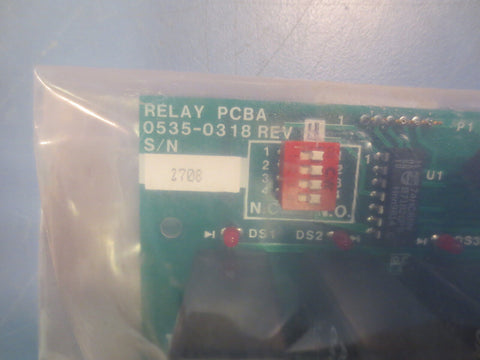 Hardy Instruments Relay PCBA 0535-0318 Relay Board New