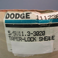 Dodge 111235 Taper-Lock Sheave 5/5V11.3-3020 NEW
