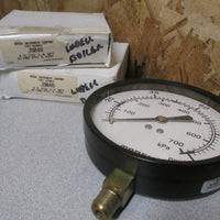 Lot of 2 Marsh Instrument Company Gauge 1/4 NPT, 0/100 PSI J9048