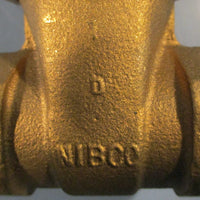 Nibco T134 Gate Valve NL1M00A 1" Threaded 150lb SWP 300lb CWP