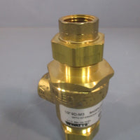WATTS BACKFLOW PREVENTER 1/2" 9D-M3 250F 175 PSI 0062670 4A810