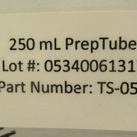 Distek Preptube for Sample Preparation 250ml 4 Tubes/Lids SS Blade TS05000340