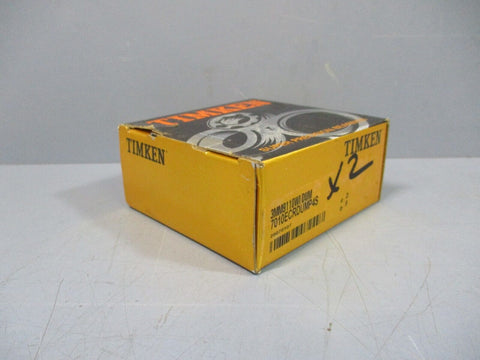 Timken 3MM9110WIDUM Super Precision Bearing d-2 D-5 7010ECRDUMP4S Set of 2