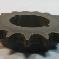 Martin 60BTB17H 1610 Taper Lock Sprocket for #60 Chain w/ 17 Teeth Used
