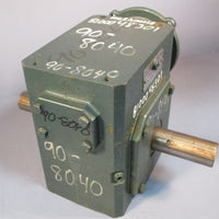 Grove Gear BM02321 Flexaline 60:1 Ratio Gear Reducer 140TC Frame, 1.57 Input HP