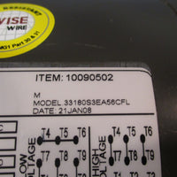 WEG Electric Motors, Motor 3PH, A56C, 60 Hz, 1740 RPM, 10090502 33180S3EA56CFL