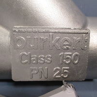Burkert Type 2100 Angled Pneumatic Actuated Valve 5.010bar Kv 55 W3YMN 00188226