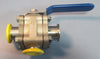 SVF Flow Controls TSC76666TT 3-Way Stainless Flanged Ball Valve 1000 PSI
