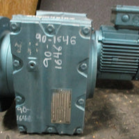 Sew Eurodrive FAF77DT90L4KS Gearmotor DFT90L4KS 2 HP 1720 RPM 66.46:1 Ratio