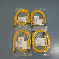 BradConnectivity 5Pole Male/Female 1M #18/5 TPE Cord 885030K03M010 NEW LOT OF 4
