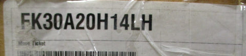Dodge Tigear 2 FK30A20H14LH Gearbox 20:1 3.81HP 2345Lb-In 1-11/16" Bore