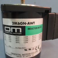 Oriental Motor Induction Motor AIK6GN-AWT NEW