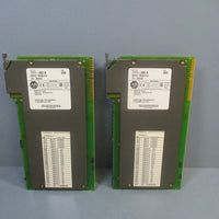 AllenBradley 1771IBD B Rev. E03 T4A Input Module 1030VDC Lot of 2