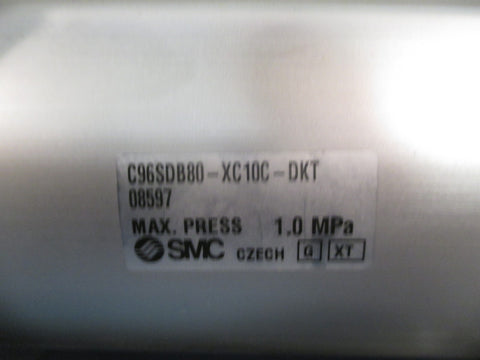 SMC PNUEMATIC CYLINDER MAX. PRESS 1.0 MPa C96SDB80XC10CDKT