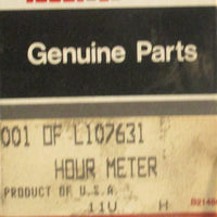 CNH Industrial L107631 Electrical Hour Meter Instrument Gauge Hobbs Quartz 85045
