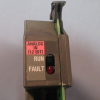 Allen Bradley 1771IFE/C Rev. J01 Analog Input Module (12 Bit) Series C