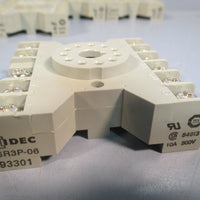 IDEC Relay Base Socket 10A 300V Lot of Seven 93301 SR3P06