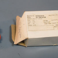 Cash Valve 041600016 A16 1/4" Safety Relief Valve 250PSI Max, 16 PSI Set NIB