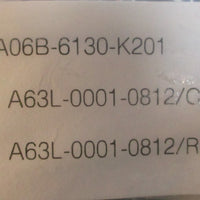 (Lot of 3) Fanuc A06B6130K201 Connector Kit A63L00010812