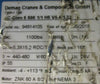 Demag DC-COM 5-500 1/1 H5 V5.4/1.32 Electric Chain Hoist 1100lb 440-480 VAC
