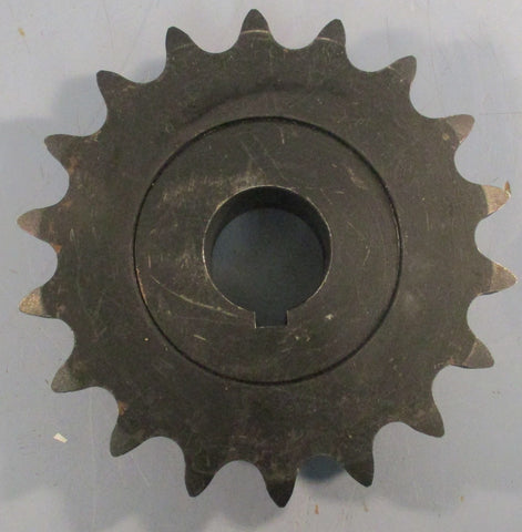 Tsubaki 100B18F1 15/16 Roller Chain Sprocket 18 Teeth 115/16" Bore