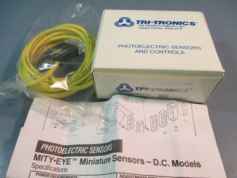 TRI-TRONICS MITY-EYE RED CONVERGENT BEAM MDRV4-12 (16455) SENSOR, PROXIMITY