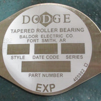 Dodge 023609 Pillow Block Bearing P4B538TAF700RE Cast Housing 7 Inch Bore