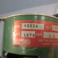 Dayton Speedaire 4Z026 115V 1.8A 60/50Hz Motor Pump