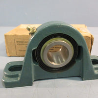 DODGE P2BSC102 Pillow Block Ball Bearing Unit, 2Bolt Base, 11/8 in Bore