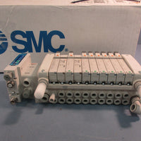 SMC PNEUMATIC MOUNTEDBASE MANIFOLD ASSEMBLY VV5QC2110DUZ00968