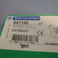 SCHNEIDER ELECTRIC TELEMECANIQUE EMERGENCY STOP TRIP WIRE SWITCH XY2CE5A270