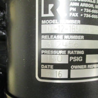Rosedale Duplex Vessel 1 Cartridge Filter Strainer D4121BSPP1150CENPBDPS