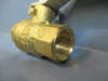 Parker V520P-8 Brass Ball Valve 600 WOG NEW Lot of 2