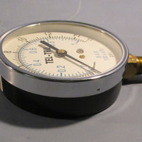 Tel Tru 3550BC4L1B7FE Pressure Gauge 15 PSI 3 1/2" Dial 1/4 NPT lot of 8