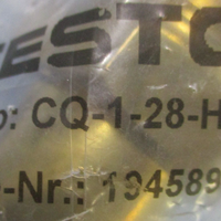 Festo CQ128H Push In Fitting 194589 CQ128H