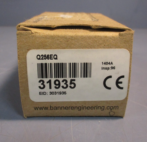 Banner Q256EQ 31935 Photoelectric Sensor, Infrared LED, Emitter 10 to 30 VDC