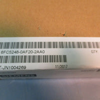 Siemens Control Unit Equipment Version A 6FC52480AF202AA0 FACTORY SEALED