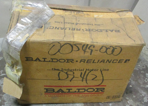 Baldor Reliance CEWDM3704T 3HP Washdown Duty Motor 37G815S519G1 13/8" Shaft Dia