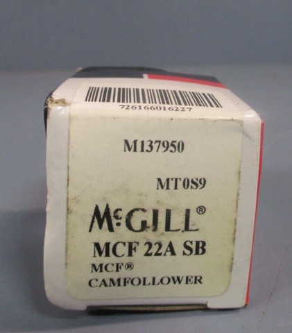 Mcgill Cam Follower Bearing MCF 22A SB