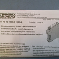 Phoenix Contact MINIPS/1224DC/515DC/2 V/C:01 PrimarySwitched Converter