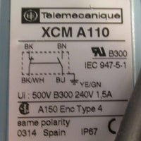 Telemecanique XCM-A110 Miniature Limit Switch 1.5A A150 ENC Type 4
