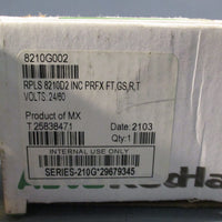 ASCO Red Hat Solenoid Valve 1/2" NPT, 24V DC Watertight Coil 8210G002